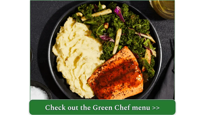 Green Chef's Herbed Sockeye Salmon with Fig Pan Sauce