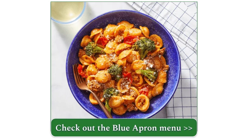 Blue Apron's Chorizo & Broccoli Pasta