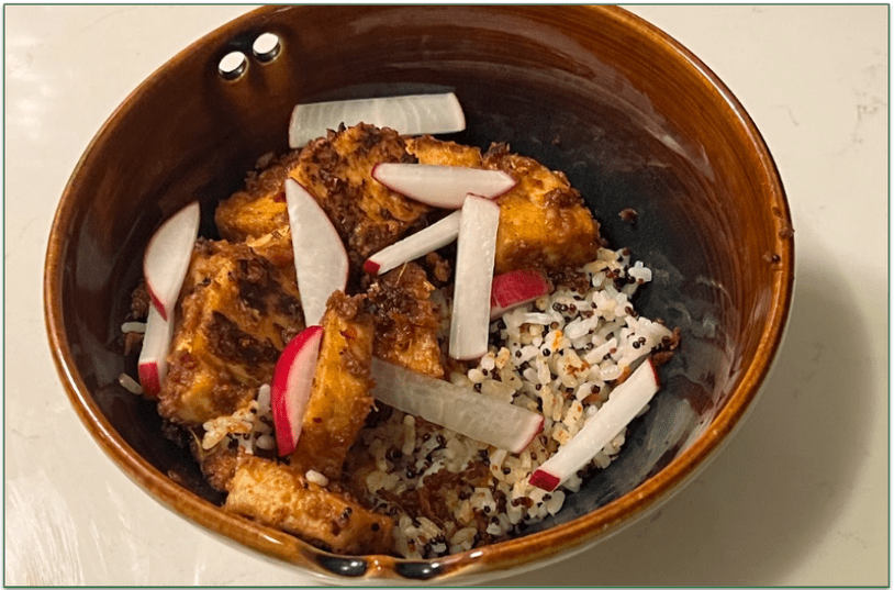 Purple Carrot's Almond Butter Tofu Bowls