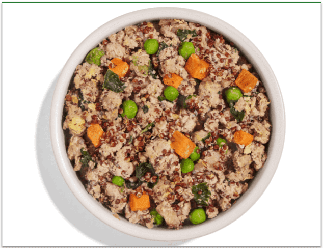 Spot & Tango's Turkey + Red Quinoa dish