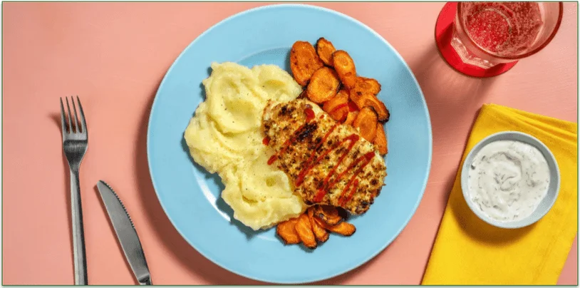 Chefs Plate's Buffalo Ranch Chicken