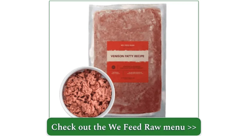 We Feed Raw's Venison Patty Recipe