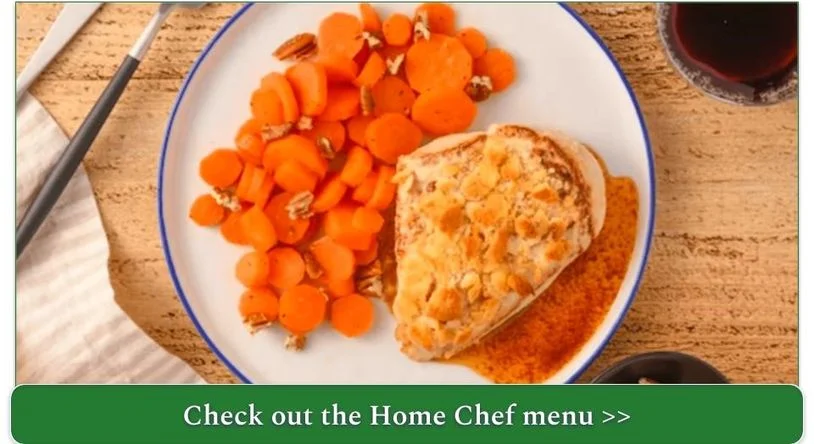 Home Chef's Butter Cracker Crusted Honey Chicken