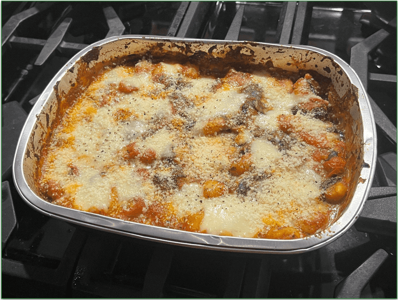 Blue Apron’s Cheesy Tomato Gnocchi