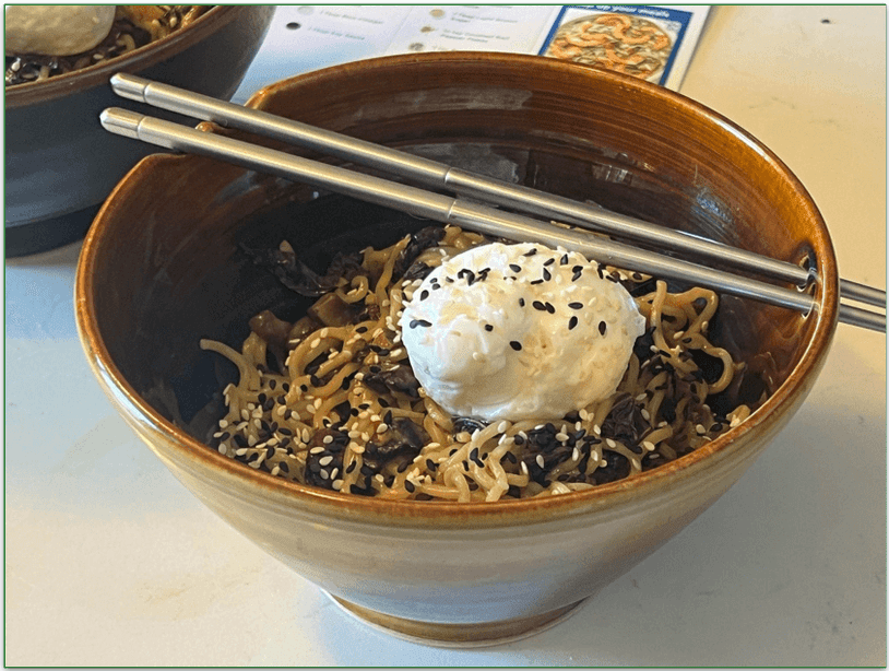 Blue Apron’s Mushroom Ramen