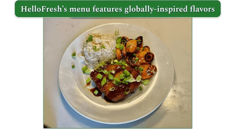 HelloFresh’s Pork Katsu