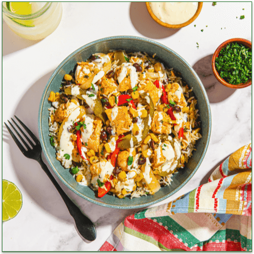 screengrab of a plated up forkful meal