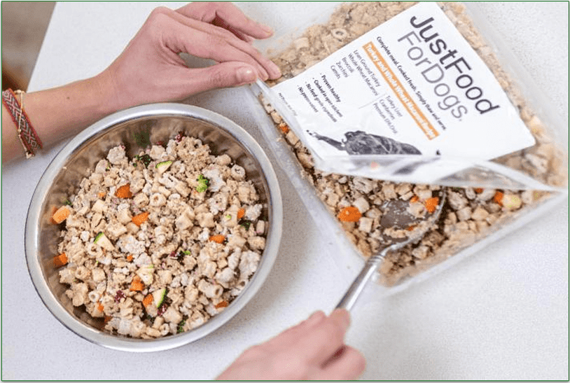 JustFoodForDogs offers a wide range of recipes