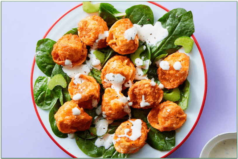 Dinnerly's Crispy Buffalo Tortelloni