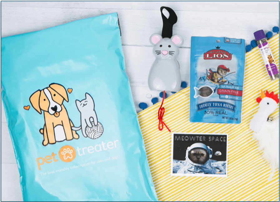 Contents of a Cat Pack