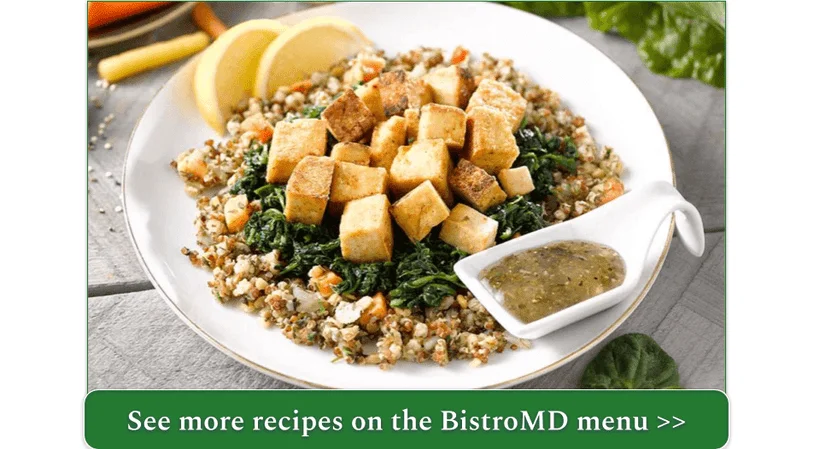 BistroMD's Roasted Tofu and Ancient Grain Salad Bowl