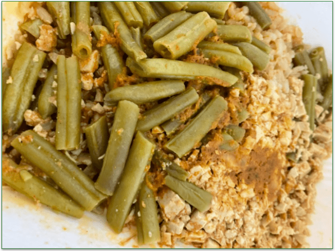 Ingredients for a Trifecta meal