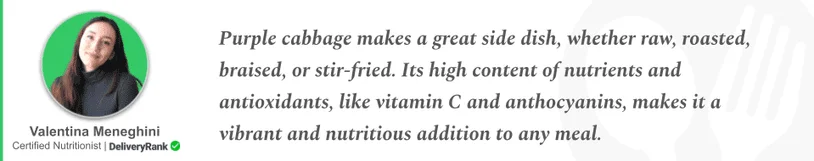 Quote from our on-staff certified nutritionist