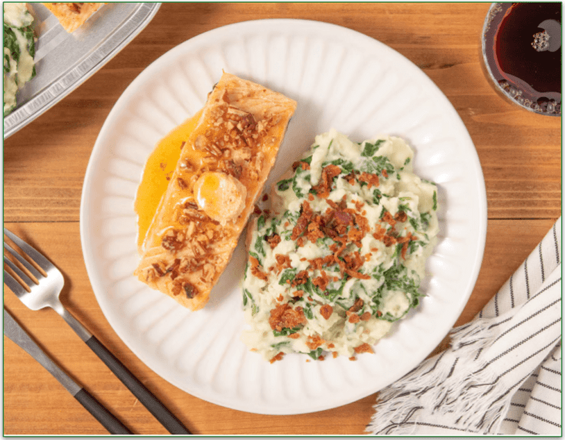 Home Chef's Pecan-Crusted Salmon