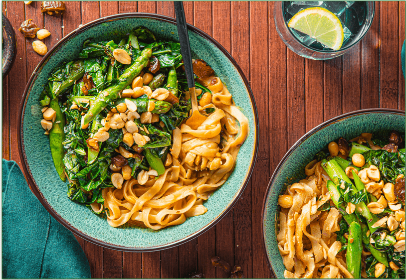 Purple Carrot's Creamy Peanut Noodles