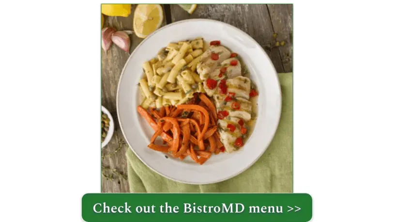 BistroMD's Chicken Piccata dish