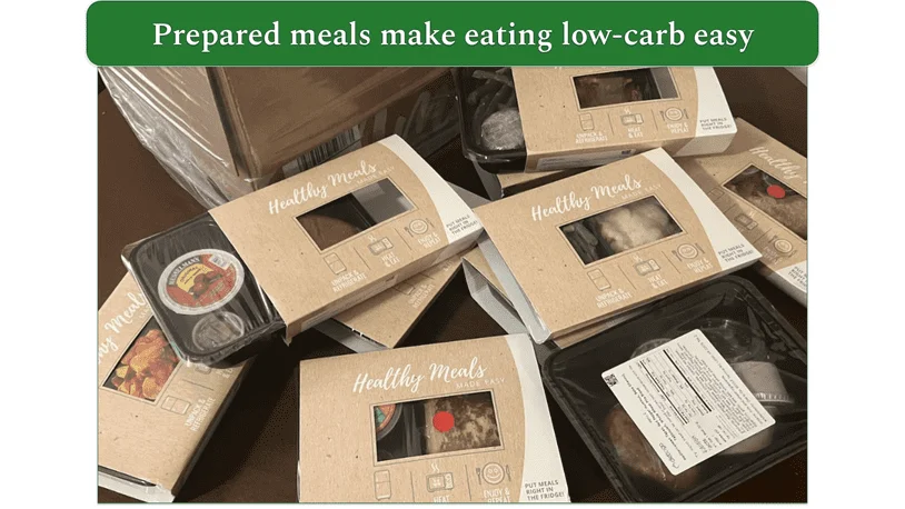 Diet-to-Go's prepared meals