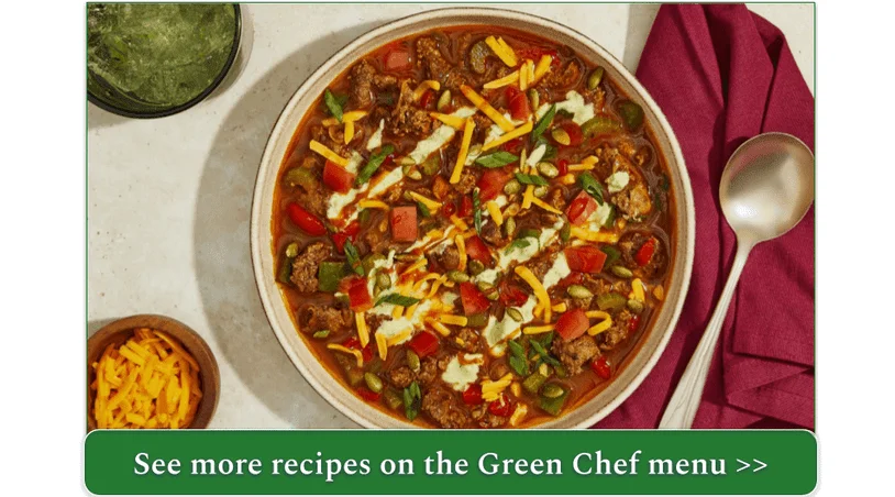 Spicy Southwest Turkey Soup from Green Chef