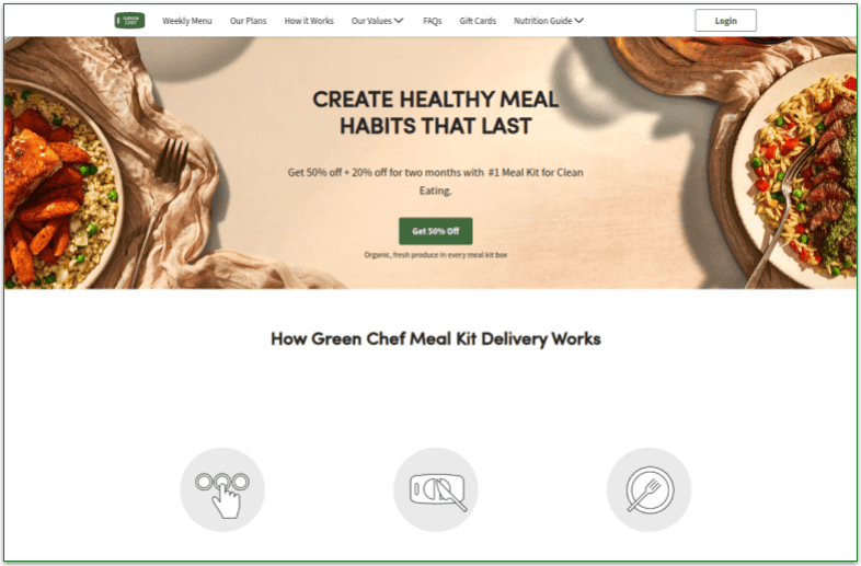 1: Click on Start Eating Clean