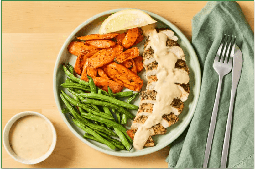 HelloFresh's Creamy Garden Herb Chicken