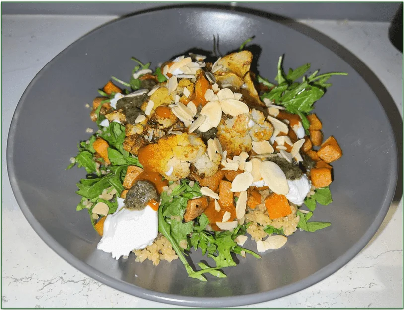 Green Chef’s Harissa and Zhoug Cauliflower