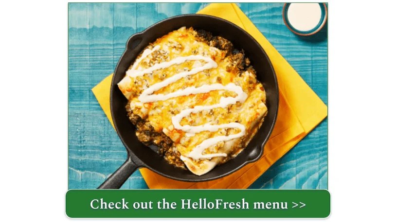 HelloFresh's One-Pan Beef Enchiladas Verdes