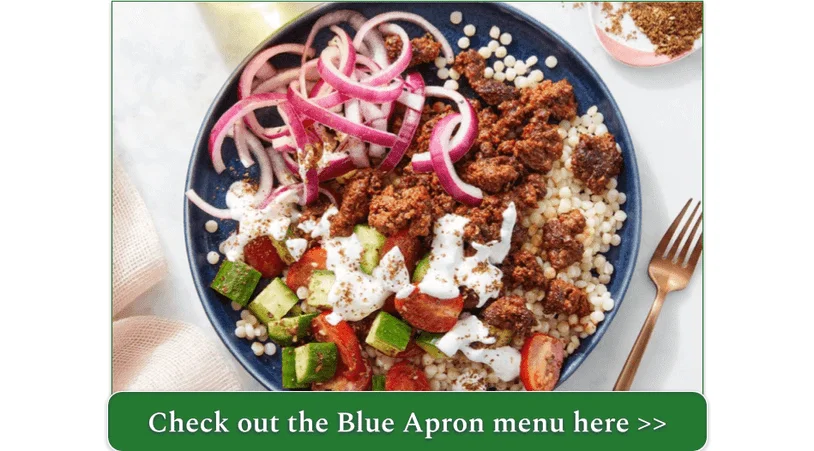 Blue Apron's Harissa Beef Couscous Bowls