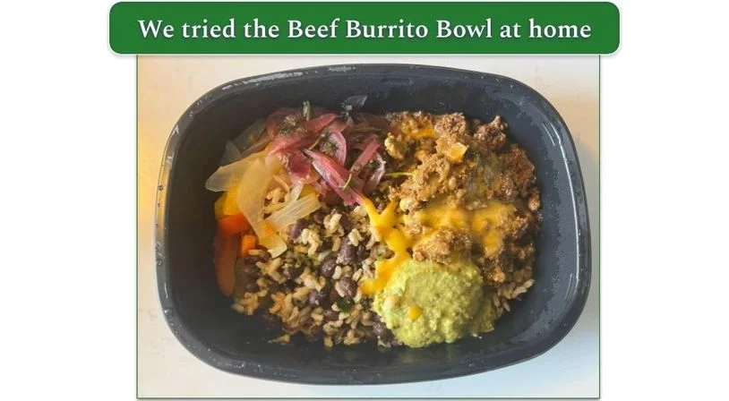 Beef Burrito Bowl by BistroMD