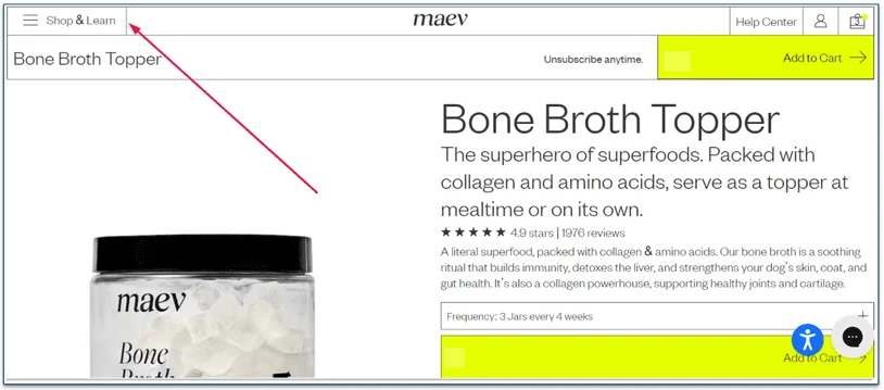 Maev's Bone Broth Topper