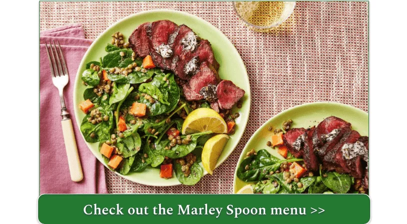 Marley Spoon's Seared Steak with Herb Compound Butter