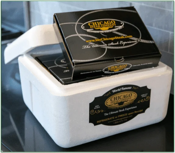 The Chicago Steak Company's delivery