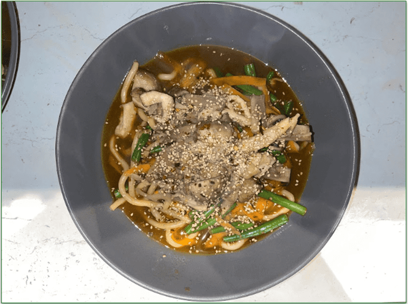 Green Chef's Miso Mushroom & Udon Noodle Soup