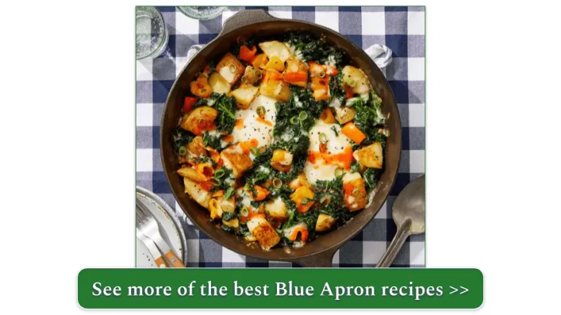 Potato Hash & Egg from Blue Apron