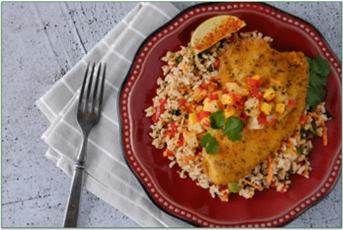 Seattle Sutton's Chili Lime Tilapia With Pineapple Salsa