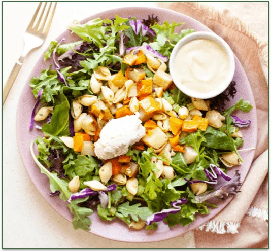 Thistle's Butternut & Pear Pasta Salad