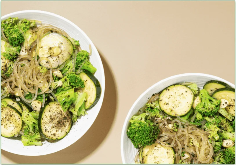 Purple Carrot's Chilled Sesame Noodle Bowls