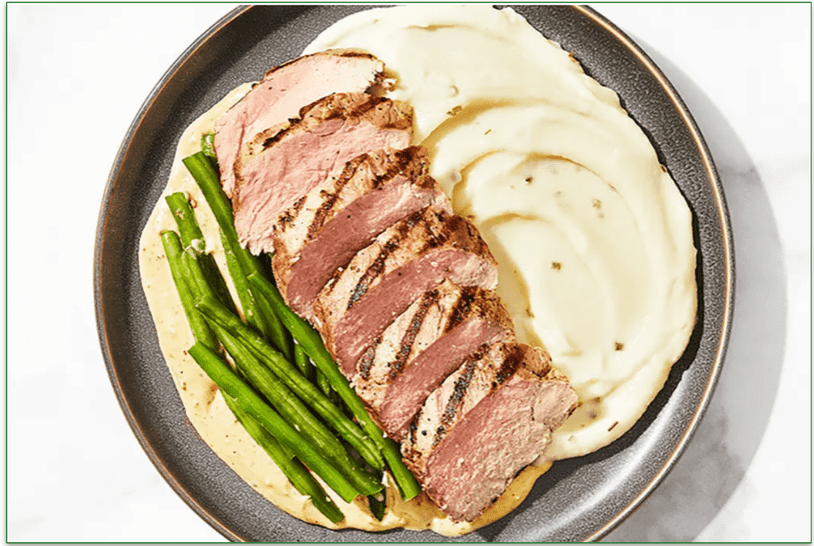 Factor's Green Peppercorn Pork Tenderloin