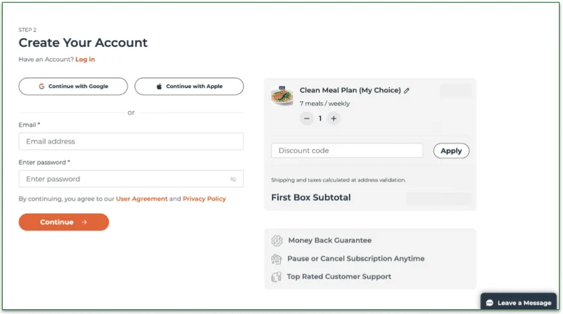3: Create your Trifecta account