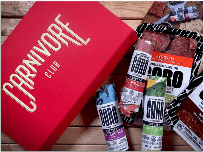 Carnivore Club box and contents