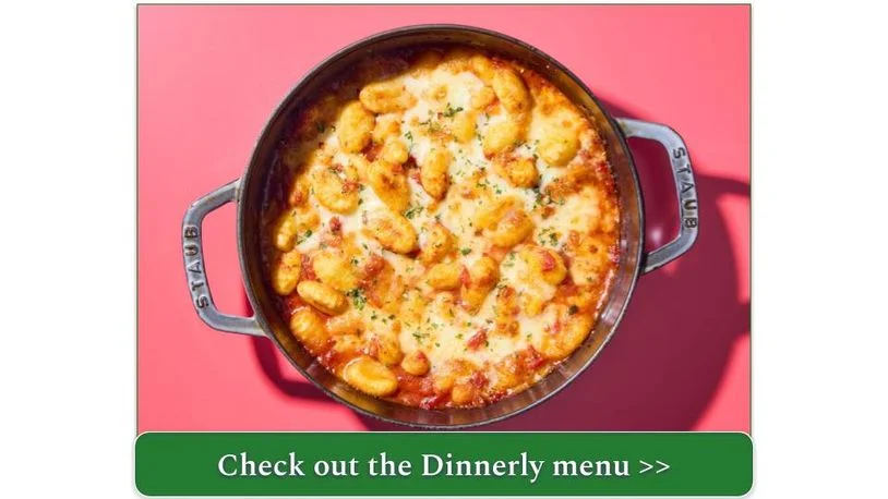 Dinnerly's One Pot Baked Gnocchi & Chicken Breast Strips with Roasted Tomato Sauce