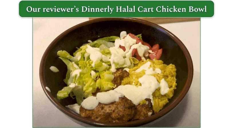Halal Cart Chicken by Dinnerly