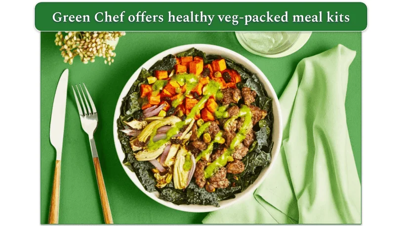 A Mediterranean dish from Green Chef