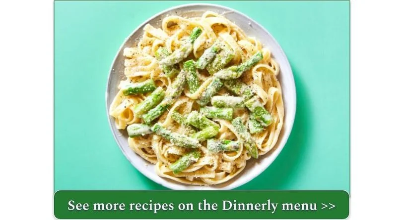 Dinnerly's No Chop! Creamy Spring Linguine