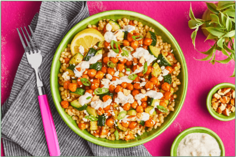 Green Chef's Apricot Chickpea Couscous Bowls