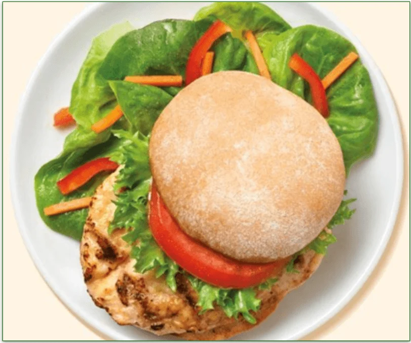 Nutrisystem's Grilled Chicken Sandwich