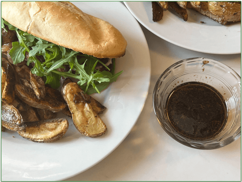 HelloFresh’s Vegan Mushroom French Dip Sandwiches