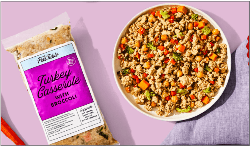 The Pets Table Turkey Casserole with Broccoli recipe