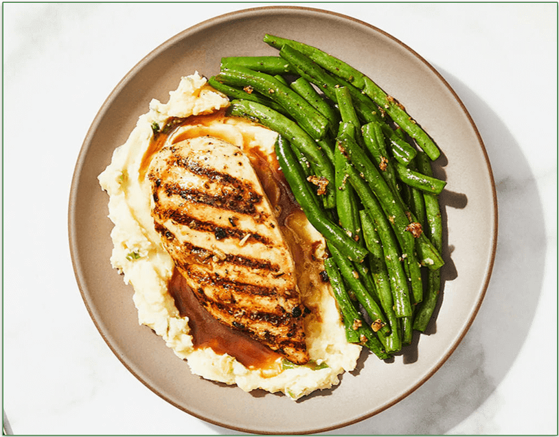 Roasted garlic chicken by Factor