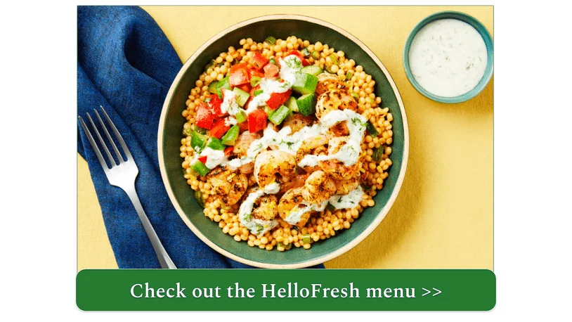Image of Lemony Shrimp and Cous Cous Bowls from HelloFresh