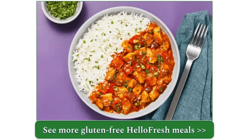 Indian Style Chicken Curry with Rice by HelloFresh